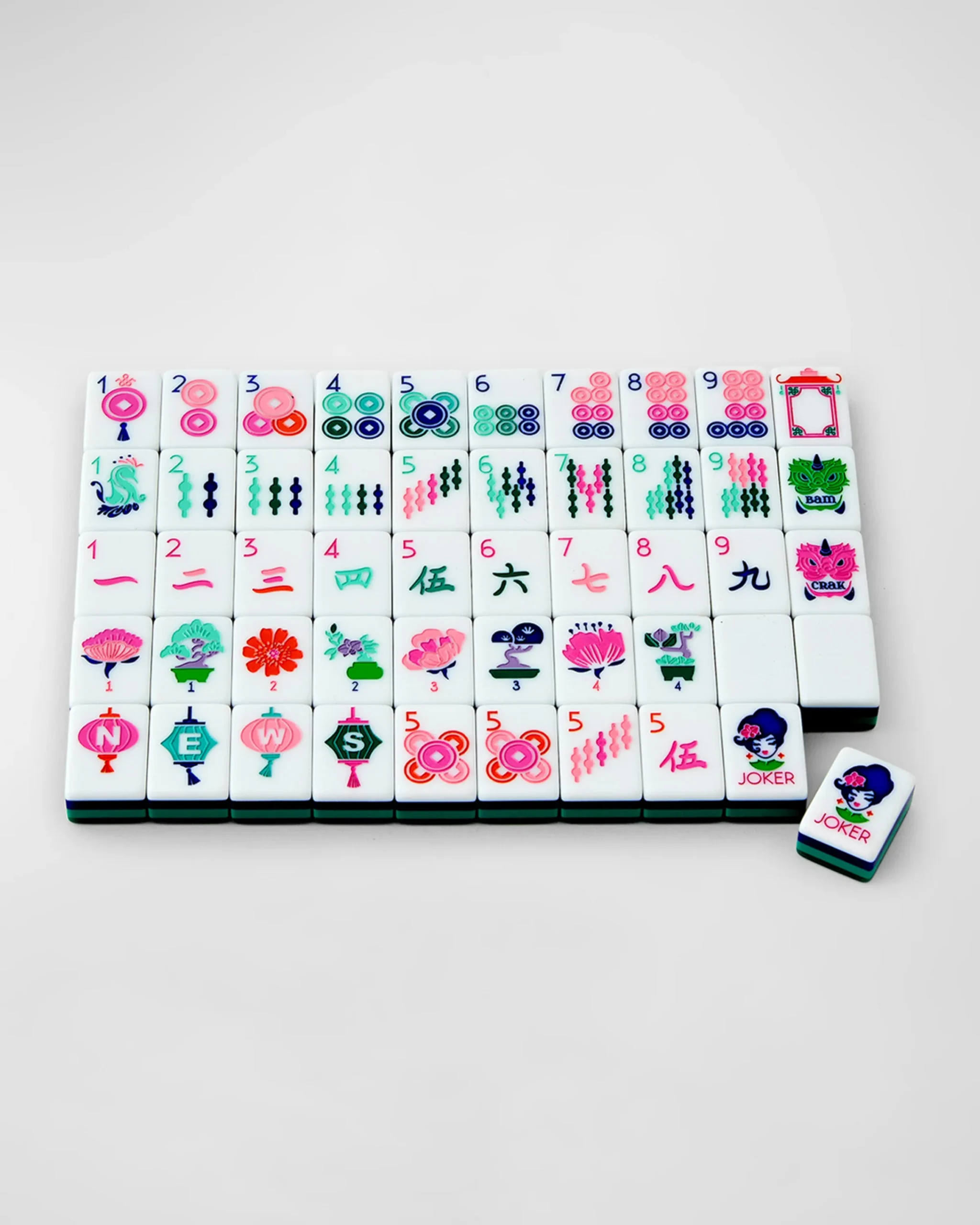 Shangri-La Mahjong Tile Set